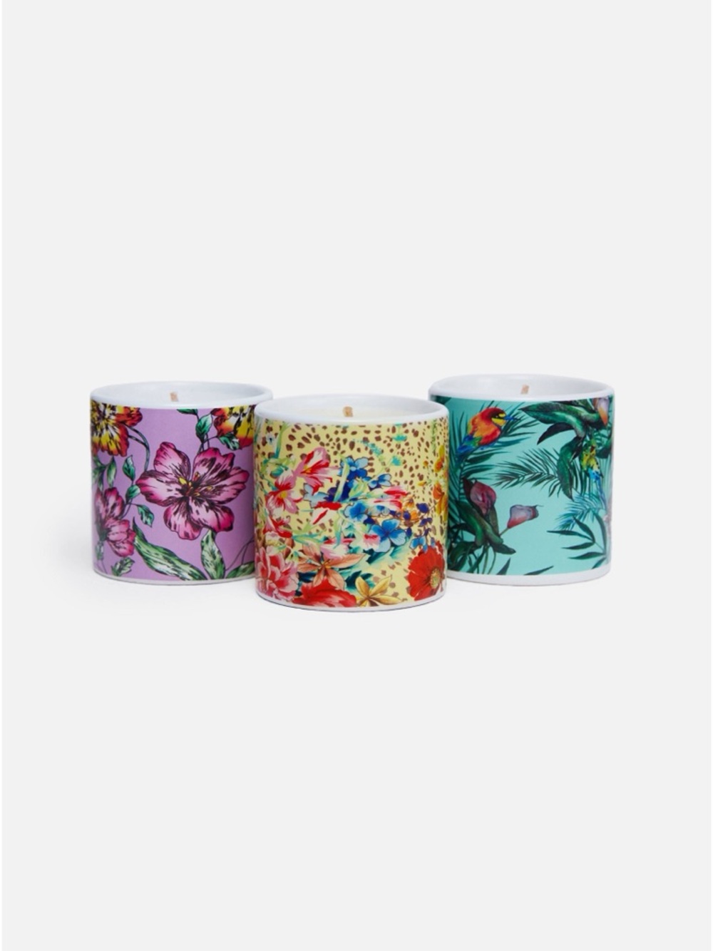 JOHNNY WAS HOME - 3 VOTIVE CANDLES Pacific Amber, Bohemian Bloom,
Coastal Poppy